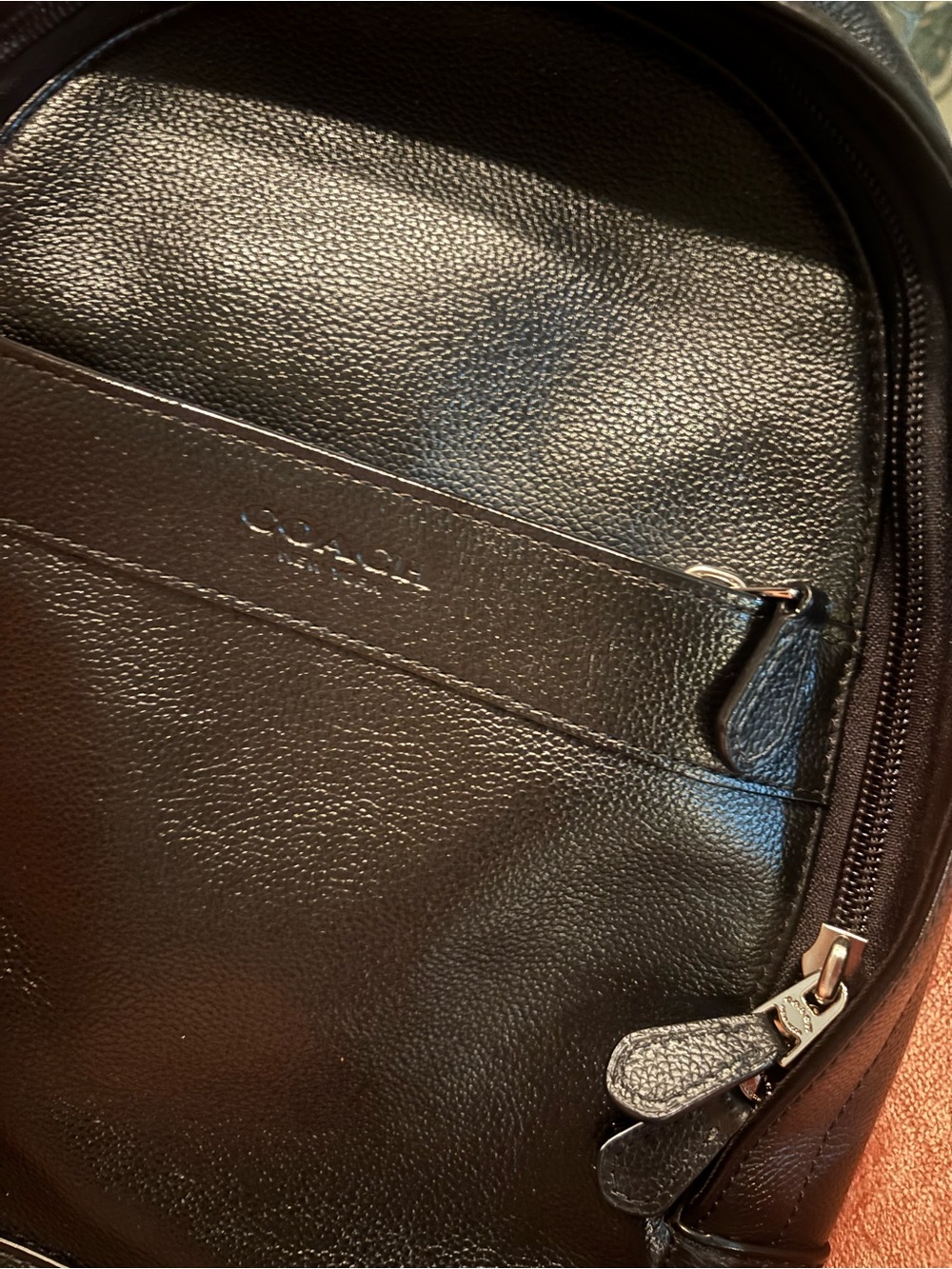 2018 Coach Charles F54770 Leather Sling Pack. - Picture 2 of 12